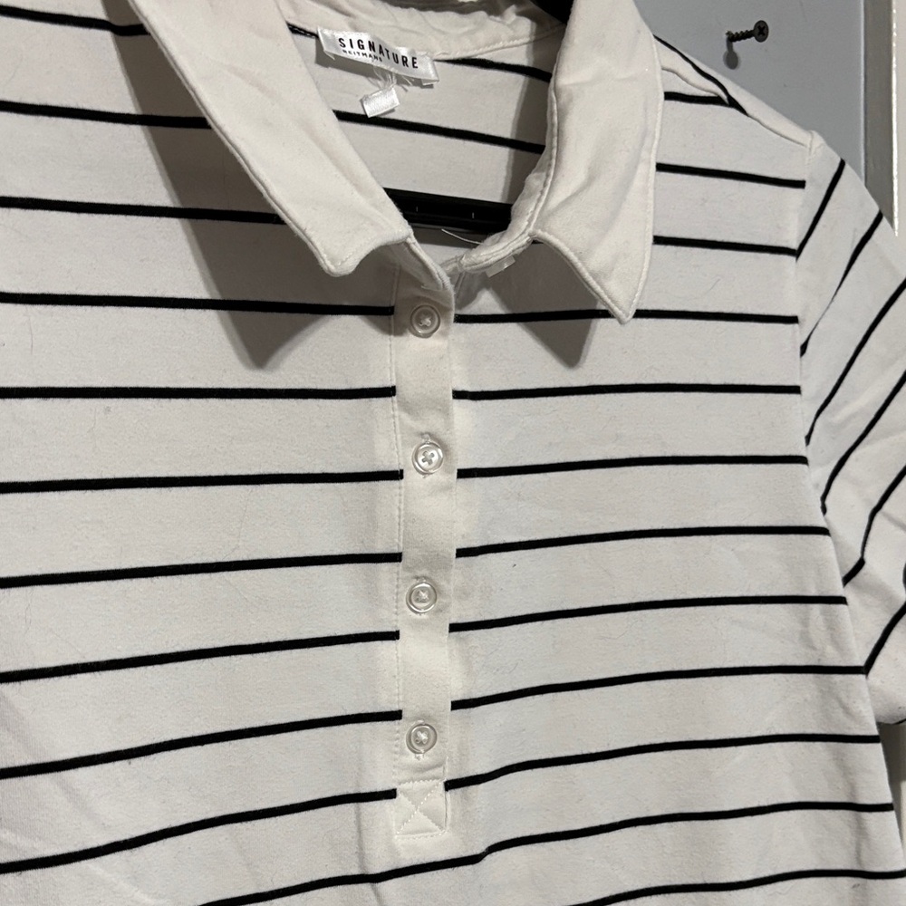 Striped Polo Dress - Picture 3 of 7